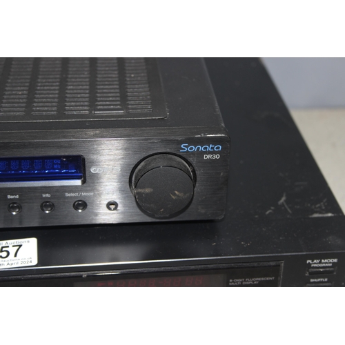 757 - Cambridge Audio Sonata DR30 DAB/FM receiver and a Sony CD player