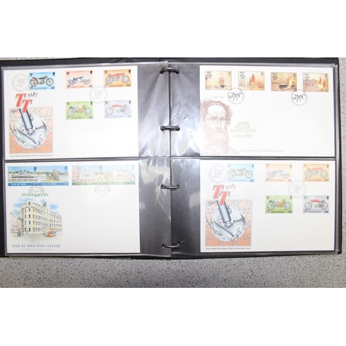 531 - Stamps - Isle of Man First Day Covers in 4 Stanley Gibbons albums, 1968-1979 & 1979-1984, volumes 1 ... 