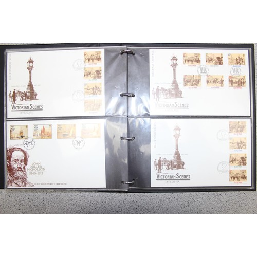 531 - Stamps - Isle of Man First Day Covers in 4 Stanley Gibbons albums, 1968-1979 & 1979-1984, volumes 1 ... 