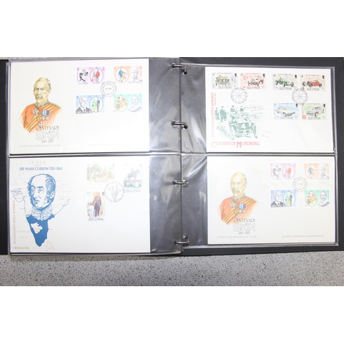 531 - Stamps - Isle of Man First Day Covers in 4 Stanley Gibbons albums, 1968-1979 & 1979-1984, volumes 1 ... 