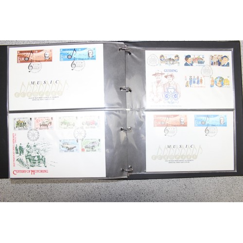 531 - Stamps - Isle of Man First Day Covers in 4 Stanley Gibbons albums, 1968-1979 & 1979-1984, volumes 1 ... 