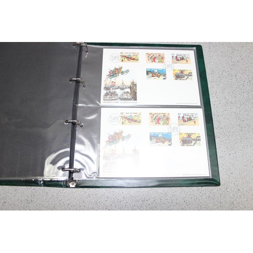 531 - Stamps - Isle of Man First Day Covers in 4 Stanley Gibbons albums, 1968-1979 & 1979-1984, volumes 1 ... 