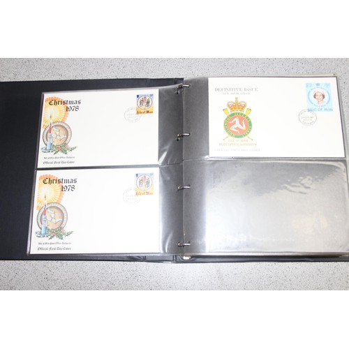 531 - Stamps - Isle of Man First Day Covers in 4 Stanley Gibbons albums, 1968-1979 & 1979-1984, volumes 1 ... 