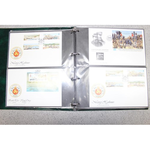 531 - Stamps - Isle of Man First Day Covers in 4 Stanley Gibbons albums, 1968-1979 & 1979-1984, volumes 1 ... 