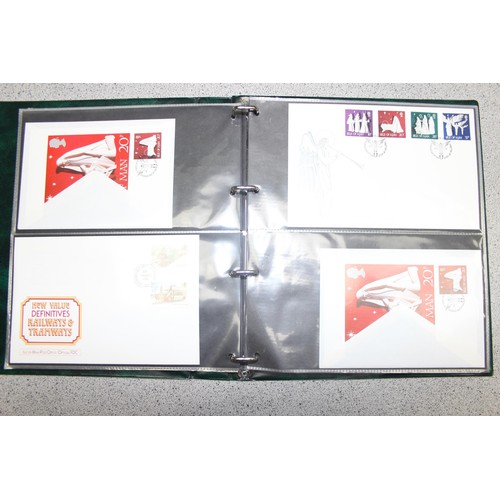 531 - Stamps - Isle of Man First Day Covers in 4 Stanley Gibbons albums, 1968-1979 & 1979-1984, volumes 1 ... 