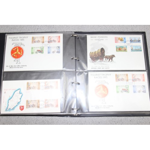 531 - Stamps - Isle of Man First Day Covers in 4 Stanley Gibbons albums, 1968-1979 & 1979-1984, volumes 1 ... 