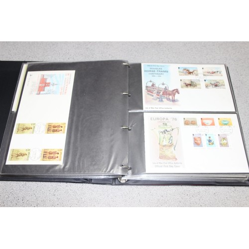 531 - Stamps - Isle of Man First Day Covers in 4 Stanley Gibbons albums, 1968-1979 & 1979-1984, volumes 1 ... 