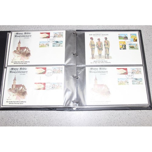 531 - Stamps - Isle of Man First Day Covers in 4 Stanley Gibbons albums, 1968-1979 & 1979-1984, volumes 1 ... 