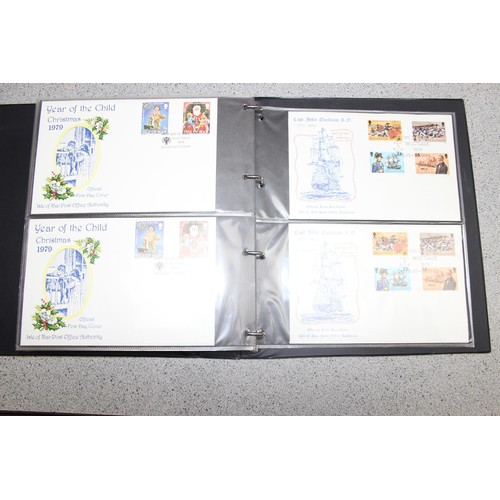 531 - Stamps - Isle of Man First Day Covers in 4 Stanley Gibbons albums, 1968-1979 & 1979-1984, volumes 1 ... 