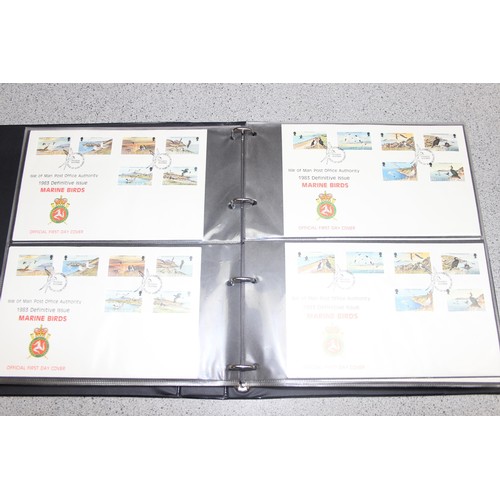 531 - Stamps - Isle of Man First Day Covers in 4 Stanley Gibbons albums, 1968-1979 & 1979-1984, volumes 1 ... 