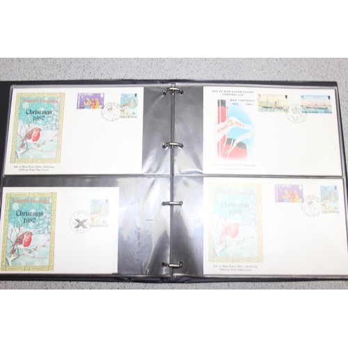 531 - Stamps - Isle of Man First Day Covers in 4 Stanley Gibbons albums, 1968-1979 & 1979-1984, volumes 1 ... 