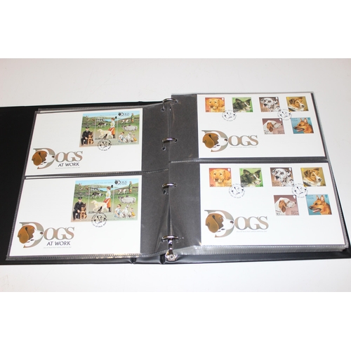 532 - Stamps - Isle of Man First Day Covers in 3 burgundy Stanley Gibbons albums, 1993-1996, 1997-2003 & 2... 