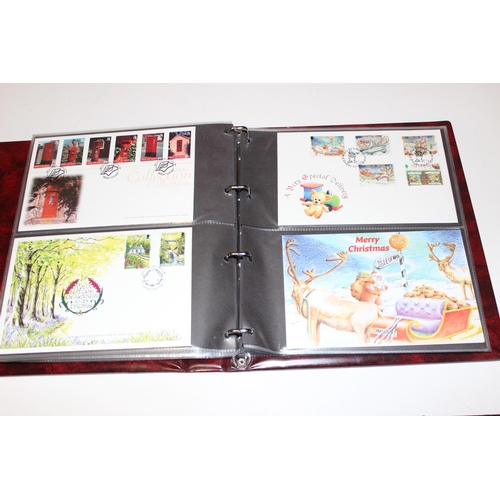 532 - Stamps - Isle of Man First Day Covers in 3 burgundy Stanley Gibbons albums, 1993-1996, 1997-2003 & 2... 