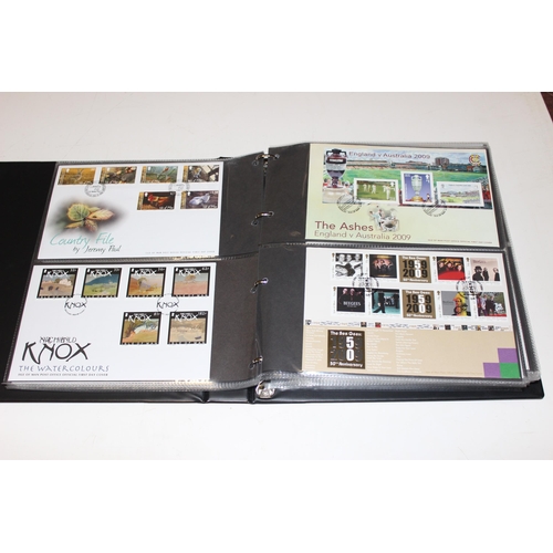 532 - Stamps - Isle of Man First Day Covers in 3 burgundy Stanley Gibbons albums, 1993-1996, 1997-2003 & 2... 