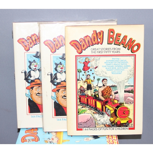 533 - Qty of vintage Dandy children's annuals, ranging from 1969-1992, books to incl Barbie, Victor, Charl... 