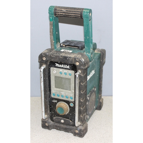 760 - Makita BMR100 site radio, no battery