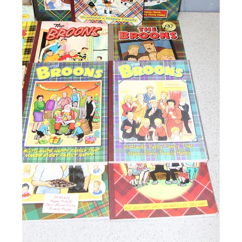 537 - 23 copies of “The Broons” Scottish cartoon strip books - late 20th and 21st century