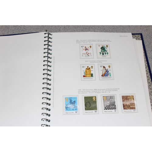 583 - Stamps - Large qty of mixed stamps to include Jersey stamps in red Stanley Gibbons album, Great Brit... 