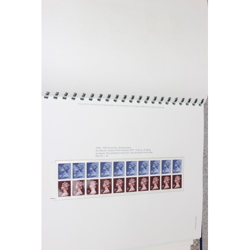 583 - Stamps - Large qty of mixed stamps to include Jersey stamps in red Stanley Gibbons album, Great Brit... 