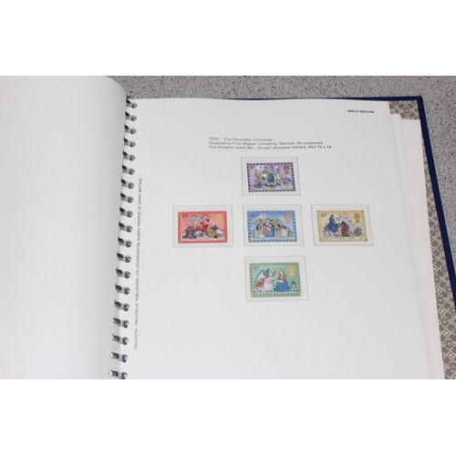 583 - Stamps - Large qty of mixed stamps to include Jersey stamps in red Stanley Gibbons album, Great Brit... 