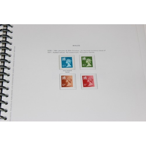 583 - Stamps - Large qty of mixed stamps to include Jersey stamps in red Stanley Gibbons album, Great Brit... 