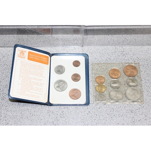 1299S - Assorted Great Britain & Northern Ireland Brilliant Uncirculated coinage sets, to incl last pre-deci... 