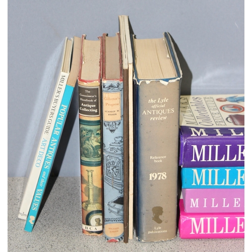 570 - Qty of antique related reference books to include Millers