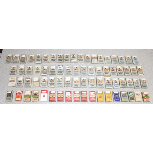 575 - A large qty of assorted cigarette cards, many in vintage Player's Cigarette packaging