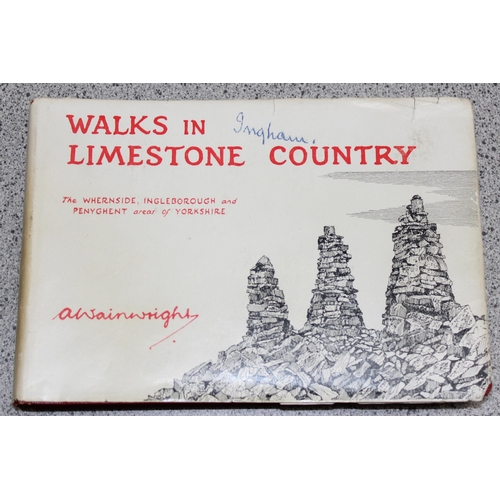 582 - Alfred Wainwright (British, 1907-1991): Mixed publications to incl Walks In Limestone County, Walks ... 