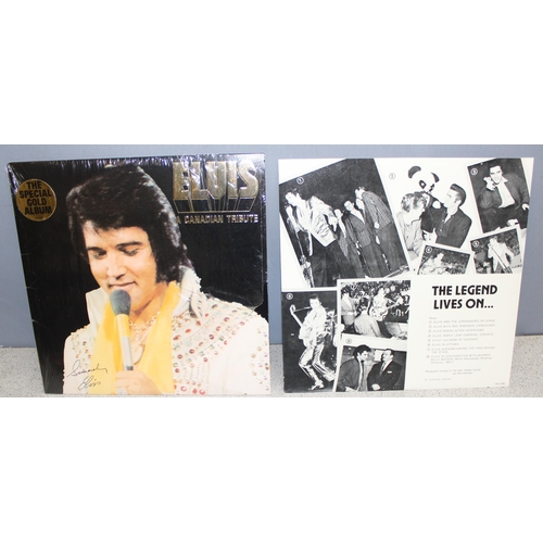 616 - Elvis Presley: 2 x 1978 coloured vinyl albums, to incl double pink pressed vinyl album '40 Greatest ... 