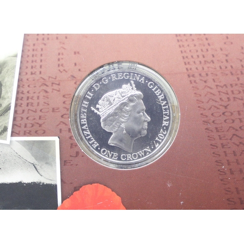 1250A - The London Mint Office, A War to End all Wars, five coin set to include The WW I Centenary Lone Sold... 