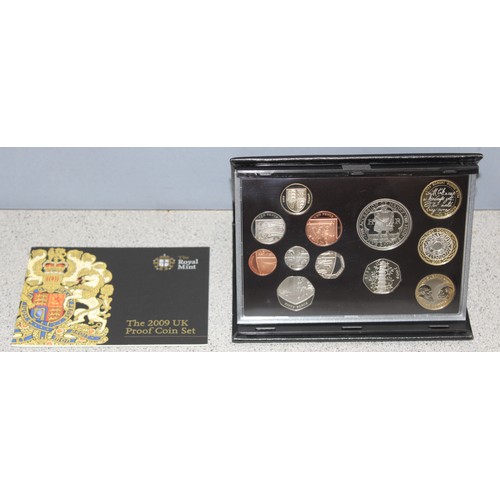 1221 - Great Britain & Northern Ireland Royal Mint coins - 2009 United Kingdom proof coin collection in del... 