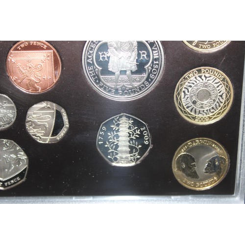 1221 - Great Britain & Northern Ireland Royal Mint coins - 2009 United Kingdom proof coin collection in del... 