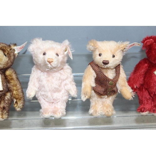 1509 - 5 limited Edition Steiff limited edition British Collection Baby Bear set, 1994 to 1998, all with ea... 