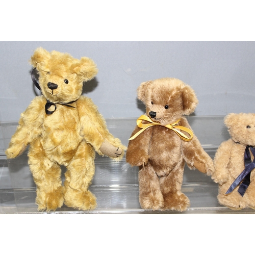 1514 - Selection of teddy bears to incl Sheila Chessman, Sunkid, and 2 Boyds bears (6)