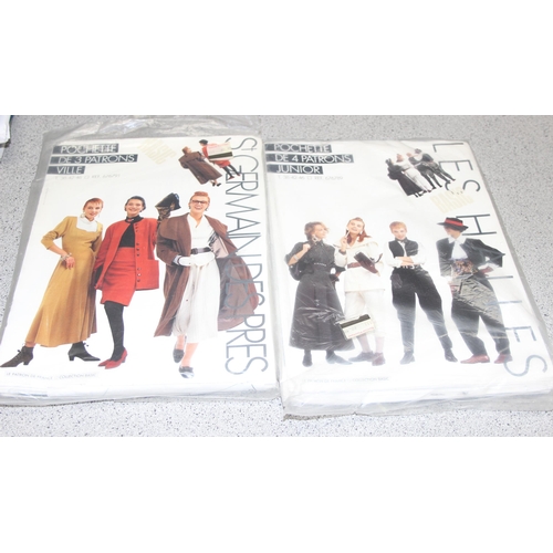 204 - Box of assorted Sewing patterns etc