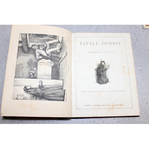 505 - Assorted vintage books and ephemera to incl Charles Dickens, Sir Edward Parrott, and Queen Elizabeth... 