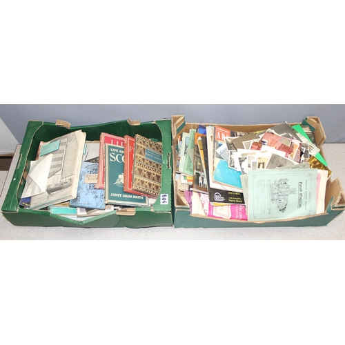 508 - Large qty of mixed ephemera and books, to incl photographs, magazines and stamps