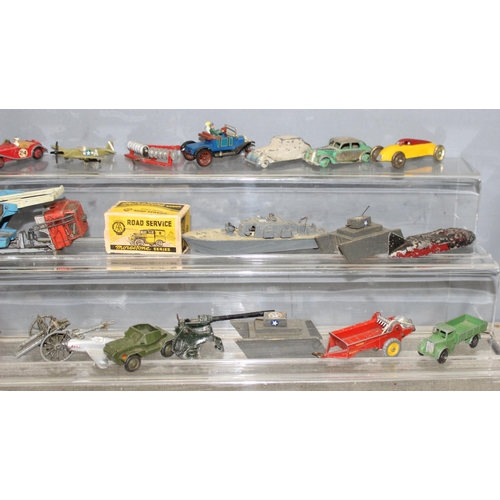 1545 - Qty of vintage diecast toys to include farmyard machinery planes and a boxed 'WildWings french myste... 