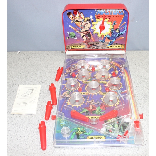 1565 - Vintage Masters of the Universe pinball game in original box