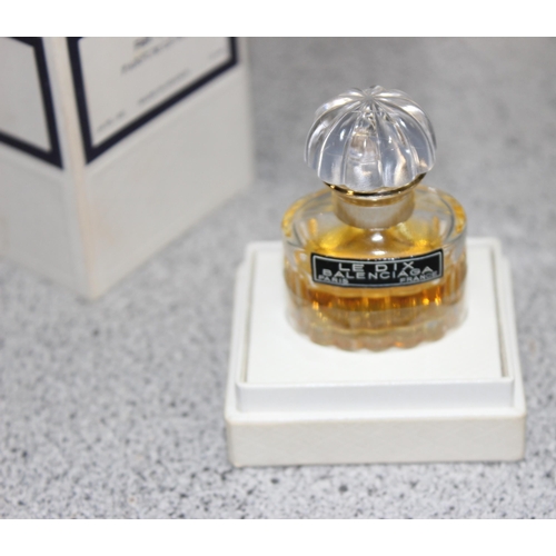 1648 - Eau de Toilette de Balenciaga Le Dix, 3 perfume items to inc a sealed 1/4 floz bottle, an unsealed 1... 