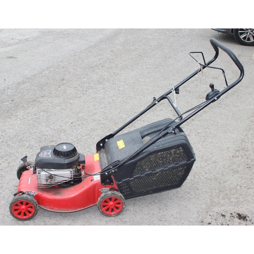 326 - Champion CR484 lawnmower with grass box