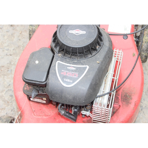 326 - Champion CR484 lawnmower with grass box