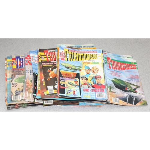 515 - Qty of vintage Thunderbirds comic books with issues between No. 2 and 89, some gaps and duplicates, ... 