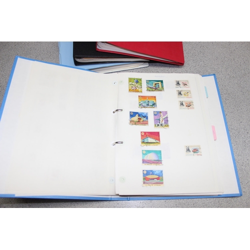 546 - Stamps - Box, World collection in 6 binders