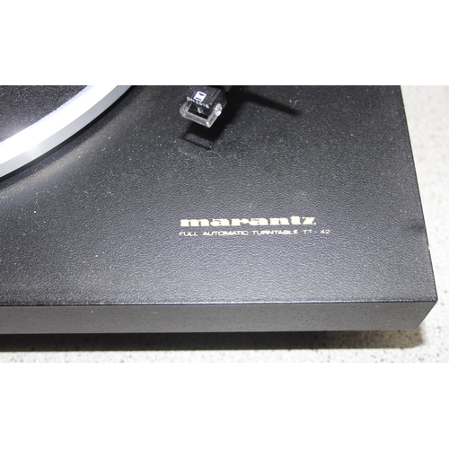 761 - Marantz Full automatic turntable TT-42