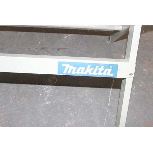 816 - Makita LS1219 electric chop saw with folding stand