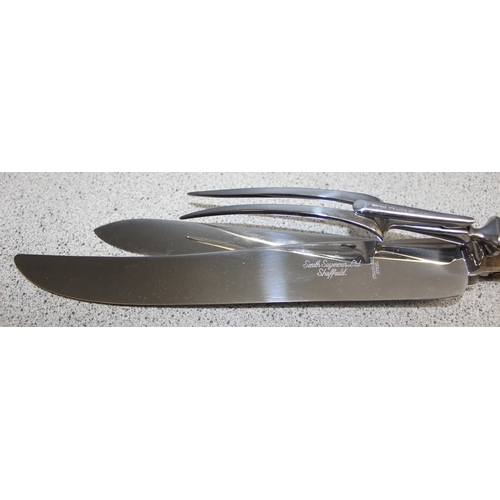 1071 - Qty of silver-plated cutlery, approx 2.3kg gross