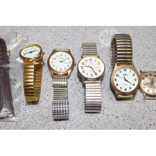 1353 - Qty of assorted vintage and later watches