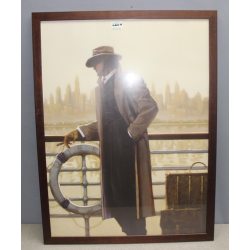 460H - 3 Brent Joseph Lynch prints in frames, largest approx 75cm x 75cm